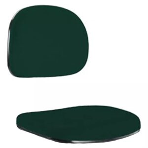 Assento e Encosto para Cadeira Escritório IND na cor verde