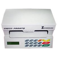 Impressora de Cheque Chronos Bege Multi 31100 ACC 300 Serial Semi Nova