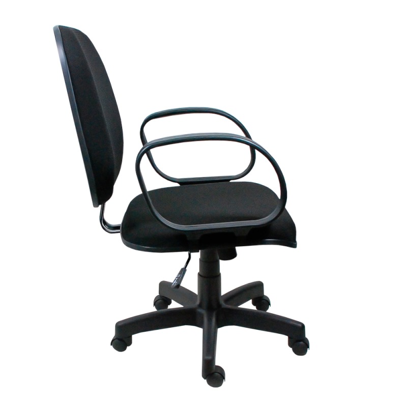 Cadeira Diretor Giratória Ergonômica Tecido Preto