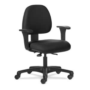 Cadeira ergonomica para escritorio com ajuste lombar e bracos regulaveis