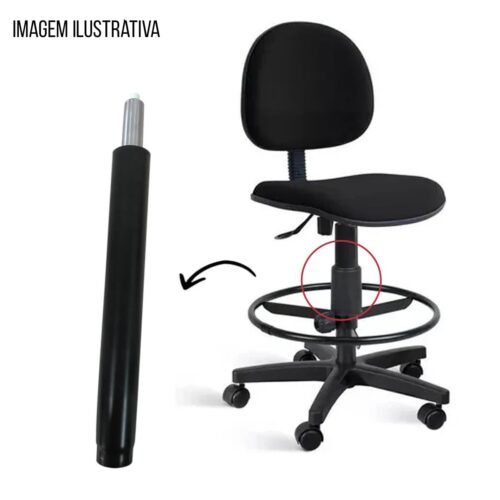 Kit 2x Pistão a Gás Classe 4 para Cadeira Caixa | Cadeira Es...