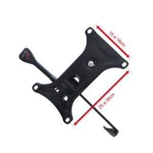 Flange Com Relax Trava Vertical para cadeira de escritório.