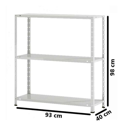 Estante Multiuso Aço Elite 6 Prateleiras 198 x 93 x 30 - Cadeira Escritório IND