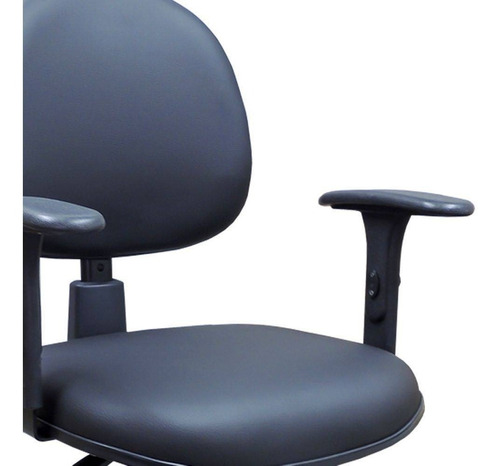 Cadeira Executiva Ergonômica Nr-17 Couro Ecológico Preto