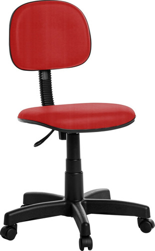 Cadeira De Escritório Secretaria Rce Vermelho