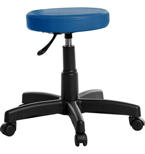 Cadeira Mocho Odontologico Tatuador Estetica Rce Azul