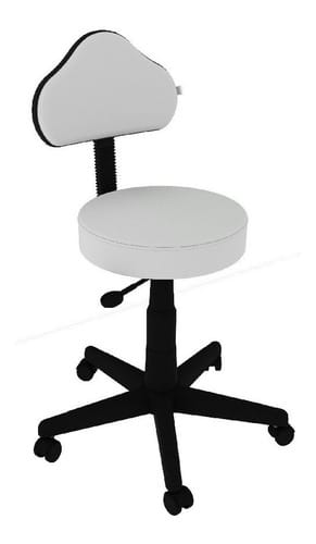 Cadeira Mocho Para Clinica / Estética / Laboratorio/tatoo