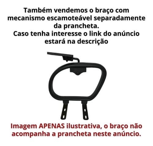 Kit C/ 8 Pranchetas Escamoteável P Cadeiras Universitárias
