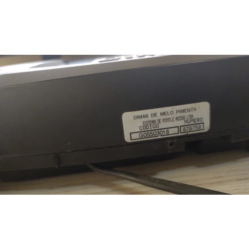 Relógio De Ponto Informatizado Micropoint Ip Hi Semi-novo