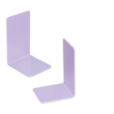Par Bibliocanto Lilas Aparador De Livros Suporte