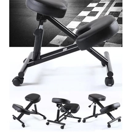 Cadeira Ajoelhada Ergonômica Aço Ep-a 9001 New Ergon Cadeira Escritório IND