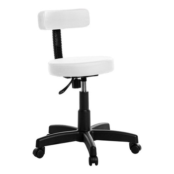 Cadeira Mocho Estética Odontologia Tatuador Ep Branco