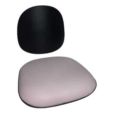 Assento e Encosto Rosa Ergonomico | Cadeira Escritório IND