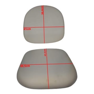 Assento e Encosto Ergonomico Espuma Injetada | Cadeira Escritório IND