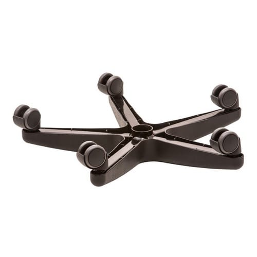 Base Estrela Cadeira Giratória Secretária C/rodinhas Pu/gel