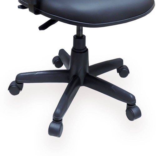 Cadeira Executiva Ergonômica Nr-17 Couro Ecológico Preto