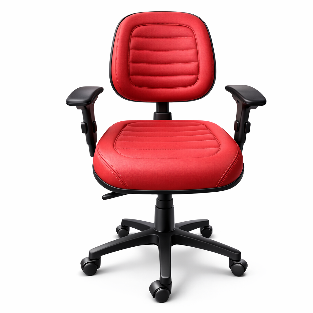 Cadeira de Escritório Ergonômica NR17 Costurada Luxo Pronta Entrega Conforto Profissional e Alta Durabilidade