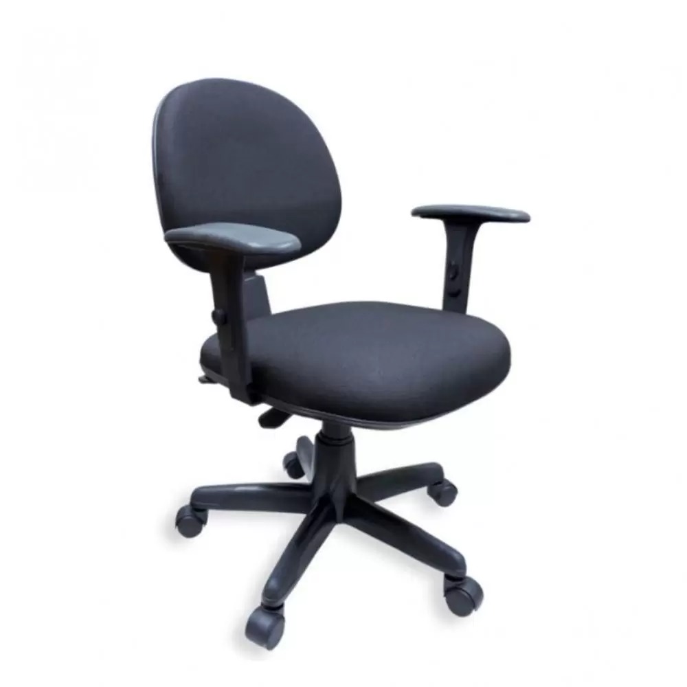 Cadeira de Escritório Executiva Ergonômica com braços N17 ABNT Qualiflex