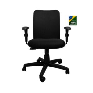 Cadeira diretor executiva couro PU com mecanismo relax