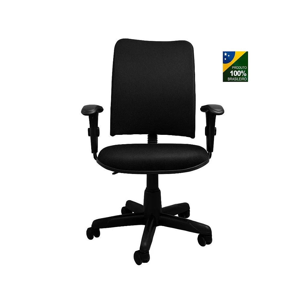 Cadeira de Escritório Ergonômica com Braços Reguláveis - Cadeira Escritório IND