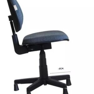 Cadeira ergonomica para escritorio com ajuste lombar e bracos regulaveis