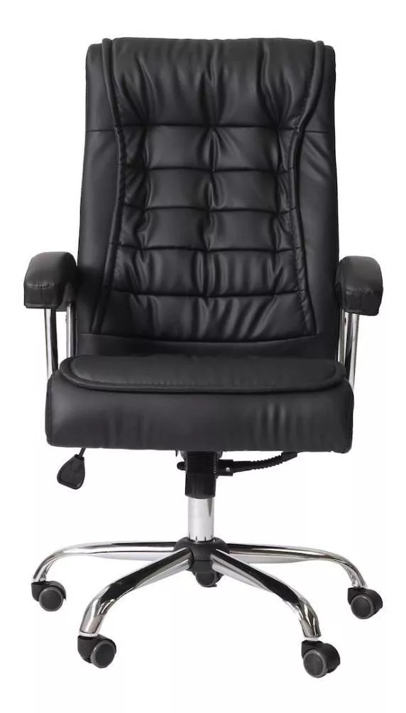 Conjunto de Cadeira Presidente Premium Luxo Mola Ensacada Nacional