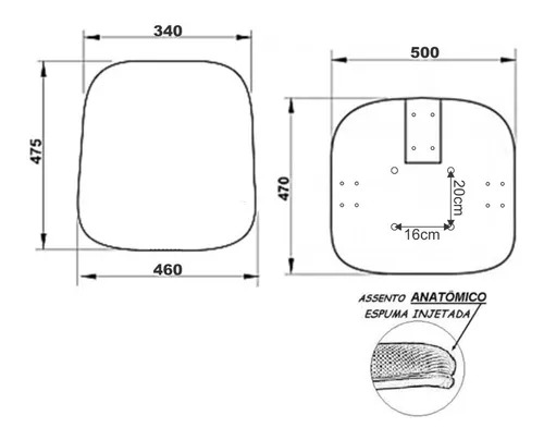 Cadeira Costureira Aranha Especial Para Pedal De Costura Com Laudo