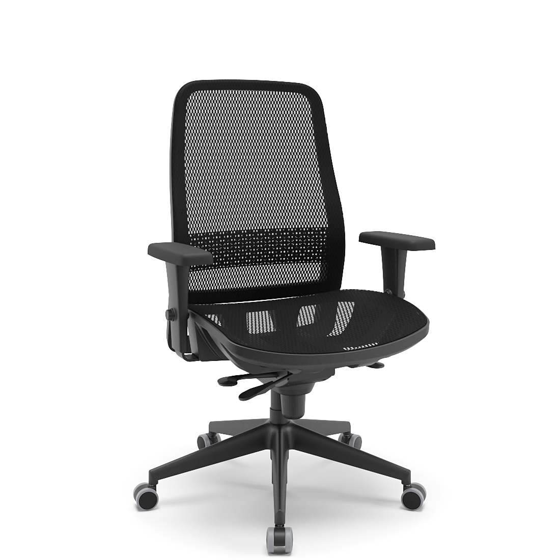 Cadeira Presidente Titan Slider - Tela Com Encosto de Cabeça Premium