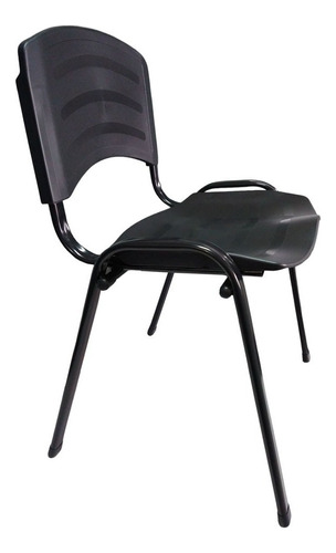 Kit 10 Cadeiras Plastica Iso Empilhável P/ Escola Igrejas