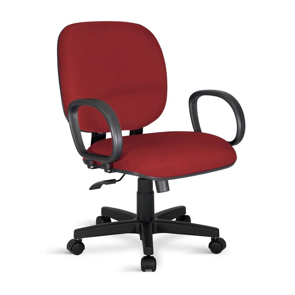 Cadeira Para Escritório Obeso Plus Size Giratória com Relax