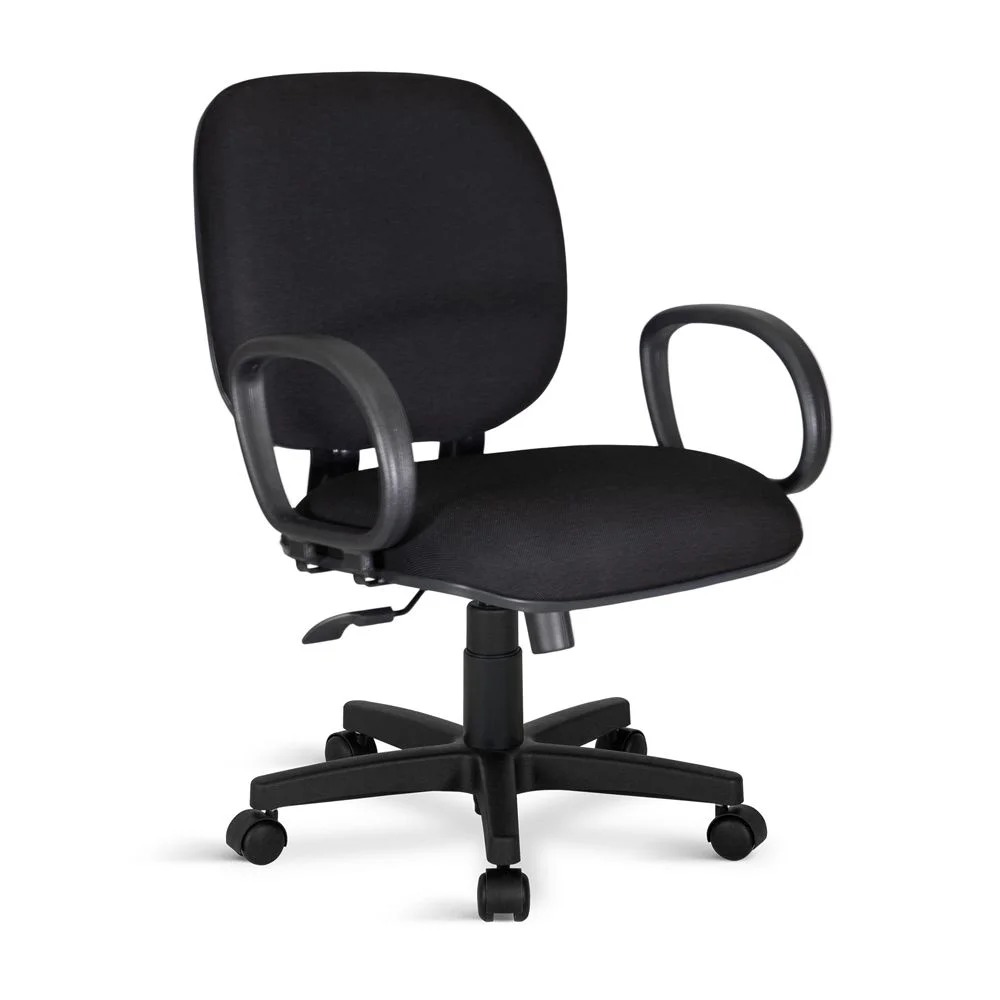 Cadeira Para Escritório Obeso Plus Size Giratória com Relax