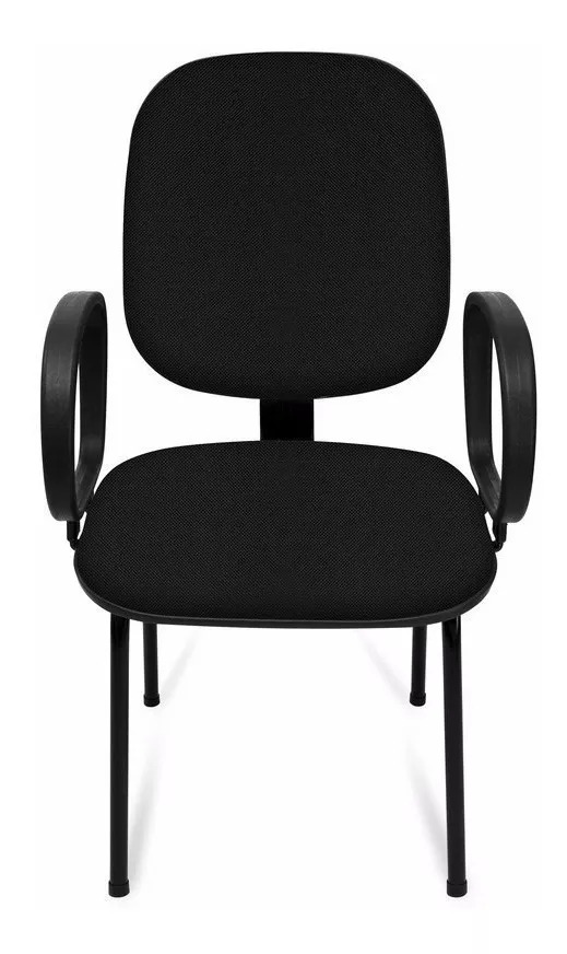Cadeira Fixa Diretor com Braço – Conforto para Escritório, Igrejas e Recepção – Direto da Fábrica
