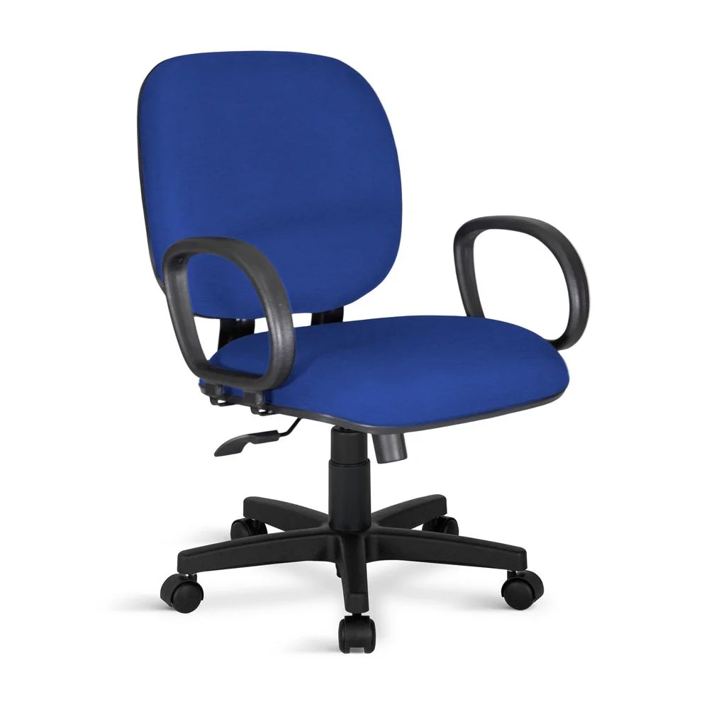 Cadeira Para Escritório Obeso Plus Size Giratória com Relax