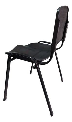 Kit 10 Cadeiras Plastica Iso Empilhável P/ Escola Igrejas