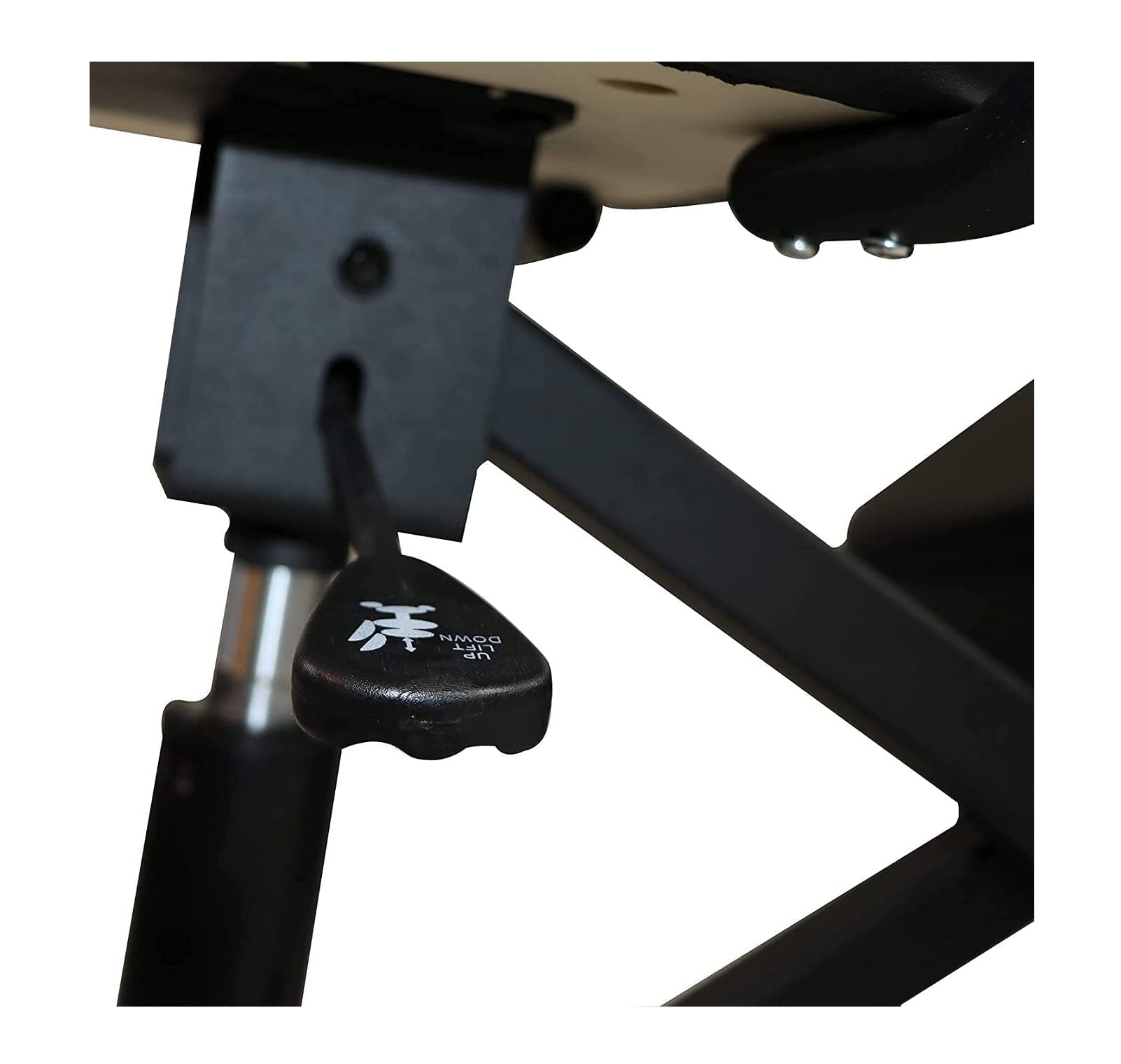 Cadeira de postura ergonômica multifuncional com joelho; Cadeira de ângulo ajustável para escritório em casa, preta