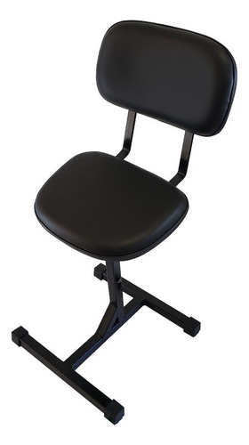 03 Banqueta Bancos Semisentados Com Encosto Ergonômico