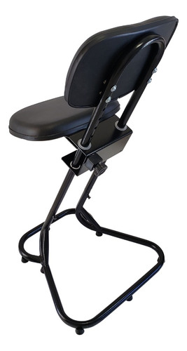 Banco Ergonômico Semi Sentado Com Encosto 20ef Nr17 Proderg