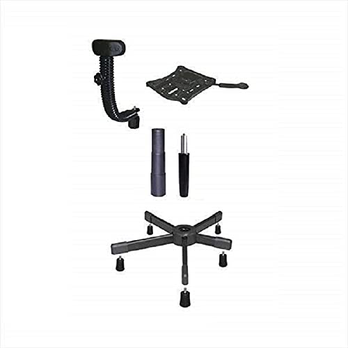 Cadeira para Costureira Nr17 Ergonomica Preta com certificado