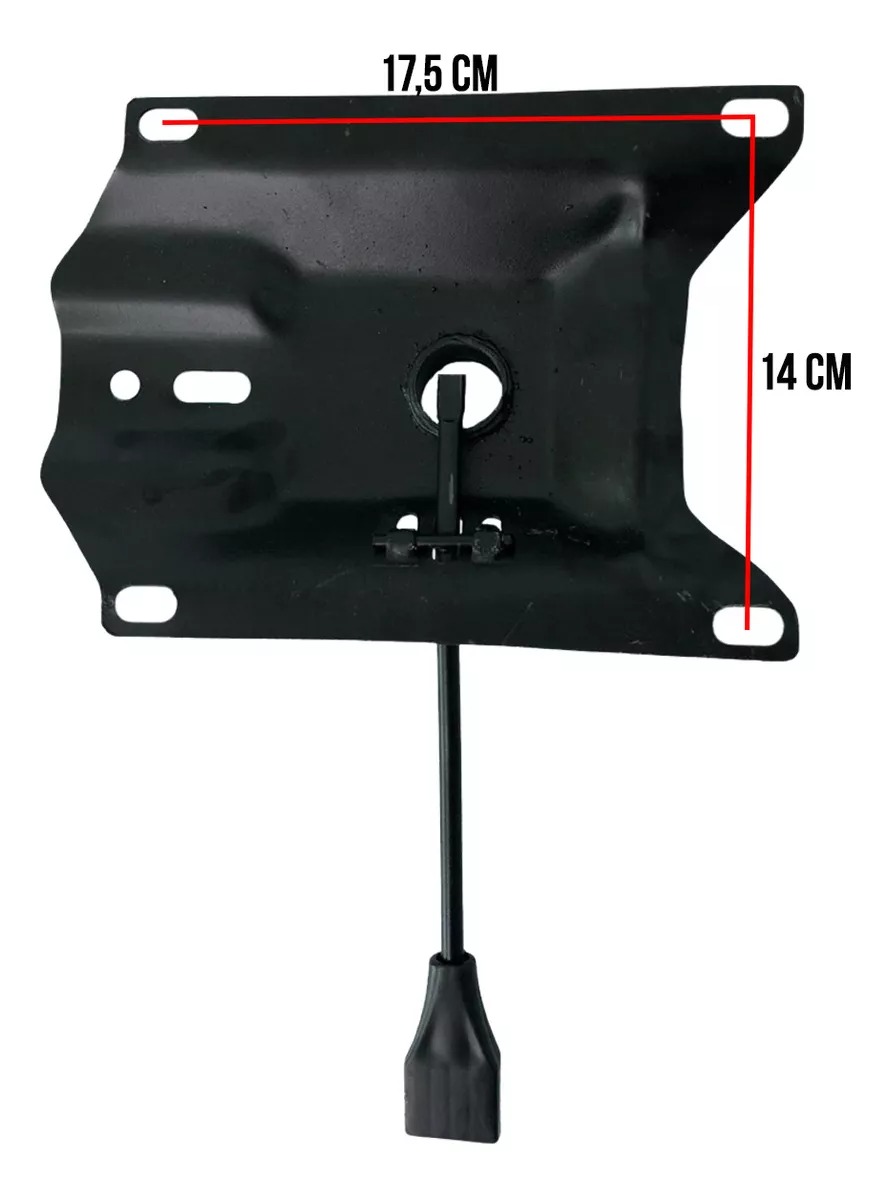 Flange Para Cadeira De Escritório pctop office fit 1001 9050 tela mesh 17x14,5