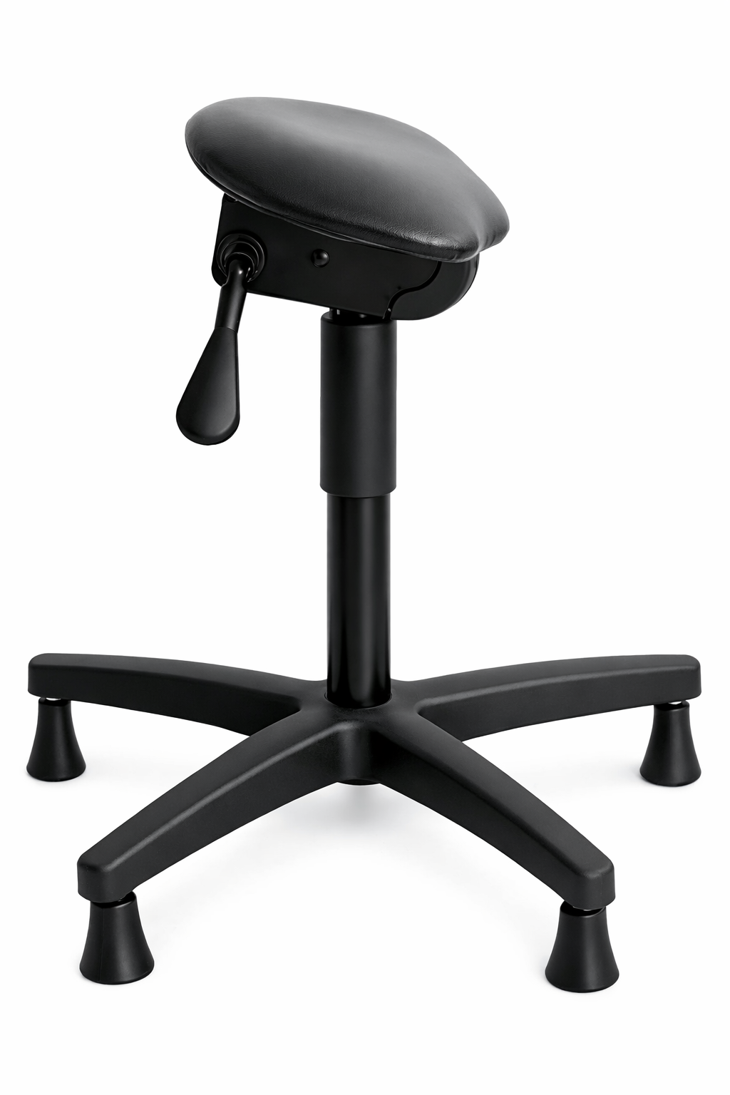 Banco Ergonômico Semissentado NR17 Ajustável Linha Profissional Industrial