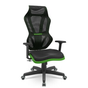 Cadeira gamer economica com encosto reclinavel e apoio cervical