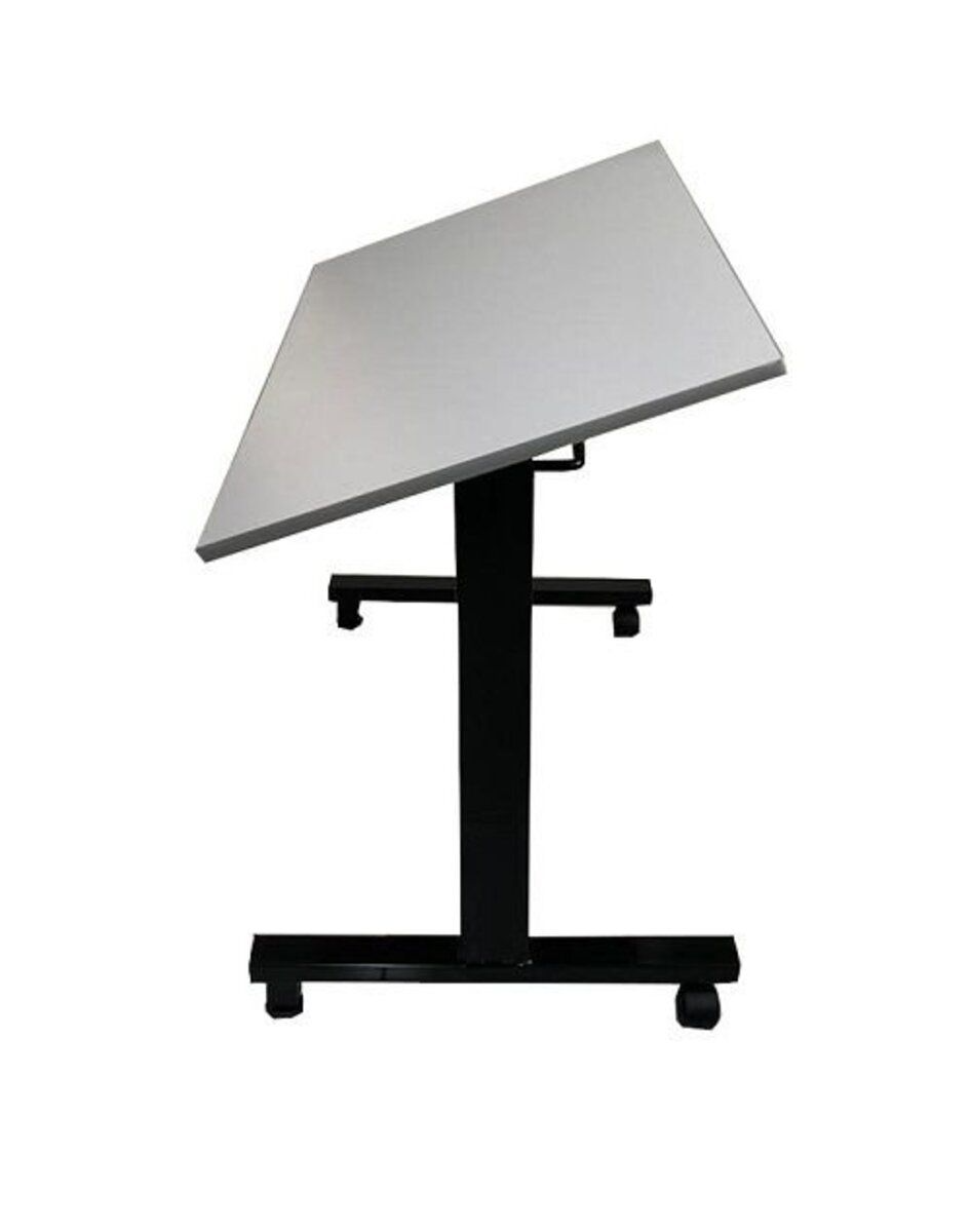 Mesa Basculante Ergonomica Salerno Cinza | Cadeira Escritório IND