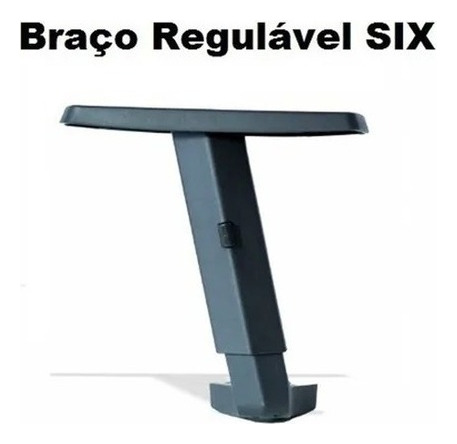 Assento Cadeira Diretor Com Braço Six + Espuma Laminada