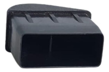 10 Ponteiras Interna Plástica 40x20mm P/pé Cadeira Ou Mesa
