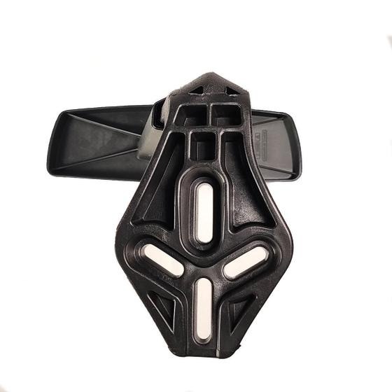 Par De Braços T Regulavel Ergonômico Polipropileno Preto para Cadeira de Escritório