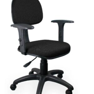 Cadeira ergonomica para escritorio com ajuste lombar e bracos regulaveis