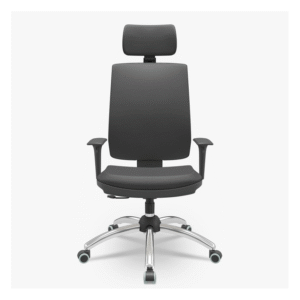 Cadeira ergonomica para escritorio com ajuste lombar e bracos regulaveis