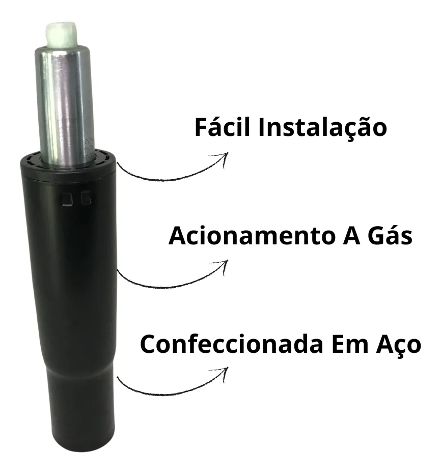 Pistão a Gás Classe Reforçado para Cadeira de Escritório Piramidal