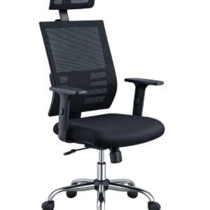 Cadeira ergonomica para escritorio com ajuste lombar e bracos regulaveis