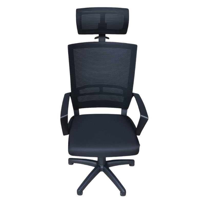 Cadeira Presidente Ergonômica NR17 Mesh Premium com Apoio de Cabeça – CE08